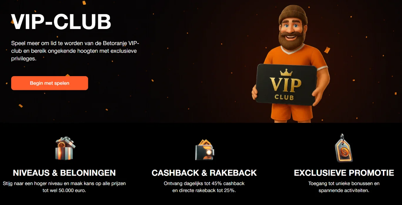 Betoranje Casino VIP Programma